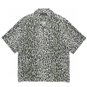 WACKO MARIA 25SS New All-Over Leopard Print Casual Graffiti Hawaiian Short Sleeve Shirt SHIRT-1 – Image 3