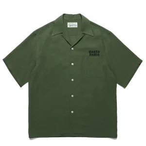 WACKO MARIA 50'S SHIRT  Embroidered shirt Hawaiian short-sleeved shirt – Image 4