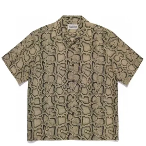 WACKO MARIA 22SSJAPANESE Snake Hawaiian Vintage Short Sleeve Shirt – Image 3