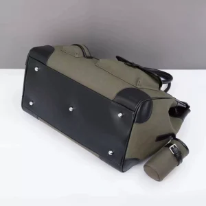 Large capacity leather platinum bag 2025 new trendy men's and women's bags, large bags, handbags, travel canvas bags, travel bags – Image 9