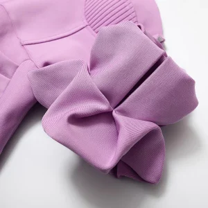 Sexy bubble short sleeve bandage skirt celebrity temperament niche French bandeau one-shoulder slim slit dress women – Image 7