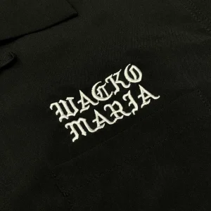 WACKO MARIA 50'S SHIRT  Embroidered shirt Hawaiian short-sleeved shirt – Image 7