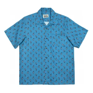 WACKO MARIA HAWAIIAN SHIRT SMALL CASHEW FLOWER HAWAIIAN VINTAGE SHORT SLEEVE SHIRT – Image 4