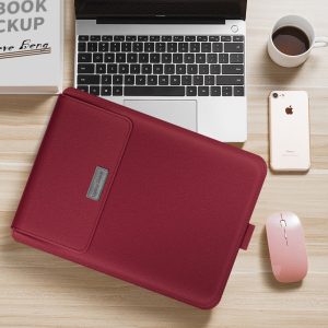 Laptop Stand Case, 14 Inch Slim Laptop Bag, 13.3 Inch 16.1 Inch MacBook Stand Sleeve – Image 4