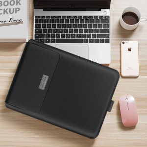 Laptop Stand Case, 14 Inch Slim Laptop Bag, 13.3 Inch 16.1 Inch MacBook Stand Sleeve – Image 5