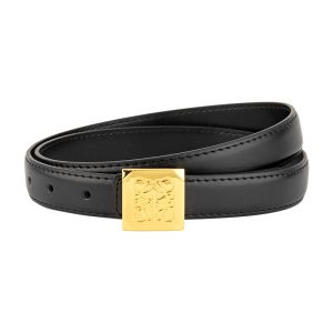 Cross-border ins genuine leather high-end sense belt women's flower alloy buckle niche versatile jeans with belt wholesale – Image 5