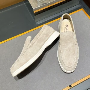 LP Loafers Men's 2025 New Casual Flat Slip-on Shoes British Comfortable Retro Versatile Men's Shoes – Image 5
