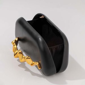 Women's European and American New One Shoulder Crossbody Bag Special-Shaped PU Wrist Bag Fashion Wedding Dinner Clutch – Image 5