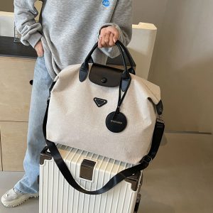 New Excursion Bag, Large Capacity Gym Bag, Women's Premium Lightweight Duffle Bag, Travel Bag, Outing Tote Bag – Image 3