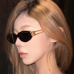 NEw fashion cat's eye sunscreen sunglasses cross-border European and American ins European and American Internet celebrity sunglasses trendy sunglasses – Image 3