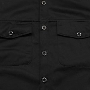 Workwear Pocket Shirt Large Size Loose Small Classic Mask Embroidered Cargo Shirt – Image 6