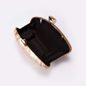 New Transparent Bag Bag Women's Fashion Trend Bullet Acrylic Simple Dinner Bag Clutch Bag Women – Image 8