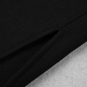 Bandage dress bandeau V-neck sexy long slit slimming black stretch dress banquet evening dress – Image 5