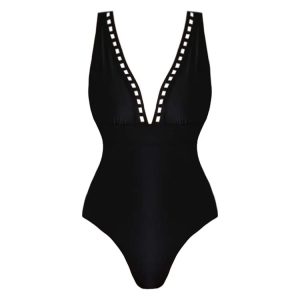 2025 Foreign Trade European and American Swimsuits, New Sexy Hollow Hot Girl Style, One-piece Swimsuit, Short Skirt Suit, Women's Cross-border 2530 – Image 3