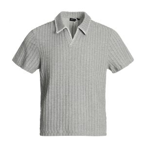 Eon Modish 2025 Summer New American Retro Simple Loose Design Knitted Short Sleeves – Image 9