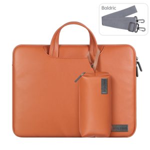 Waterproof business notebook handbag 13.3 inch 14.2 inch 15.3 inch computer bag storage bag can emboss logo – Image 5