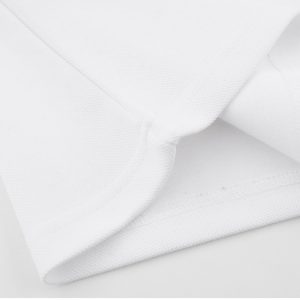 American retro heavy pique cotton short-sleeved POLO shirt summer versatile, loose and simple contrasting color special line half-sleeved men – Image 9