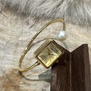 SUNLIFEX PEARL SQUARE BRACELET WATCH WOMEN'S HIGH-END SENSE EXQUISITE FASHION QUARTZ WATCH WHOLESALE ONE PIECE DROPSHIPPING – Image 5