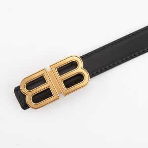 Genuine leather ins belt women's simple luxury sense versatile letter belt fashion dress decoration tunic pants belt women – Image 3