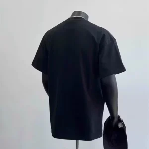 Ole selection talent suit, summer short sleeve, heavy cotton printed T-shirt, round neck – Image 4