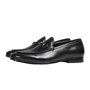 Classic reproduction ~ G penny loafers, horsebit, business casual leather shoes, men's round toe, men's shoes, leather slip-ons – Image 5