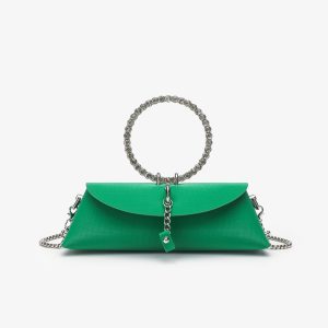 Cross-border foreign trade explosive 2025 new ring handbag, one-shoulder crossbody bag, pink high-end bag, dumpling bag – Image 6