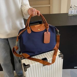 Foreign trade shoulder bag new nylon large capacity commuter bag fashion casual travel tote bag women's crossbody – Image 3