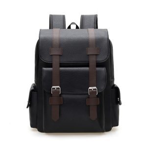 Backpack Casual Large Capacity Travel Belt Buckle Backpack – Image 5
