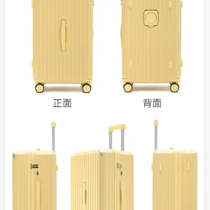 Multifunctional suitcase female trolley case 37 points large capacity 30 inch lockbox student thickened suitcase men – Image 3