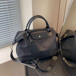 Foreign trade shoulder bag new nylon large capacity commuter bag fashion casual travel tote bag women's crossbody – Image 5