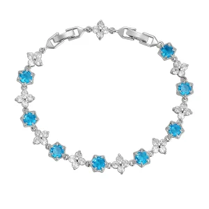 GRGR color tennis chain men's European and American hip-hop versatile olive green snowflake zircon bracelet women's tennis sense of luxury – Image 5