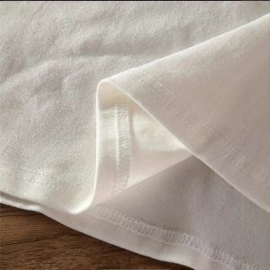 Cross-border factory direct printing short sleeve 200g heavy print cotton crew neck loose T-shirt spot wholesale – Image 4