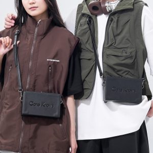 2025 new men's crossbody bag box bag trendy brand shoulder bag ins casual versatile commuter small square bag for women – Image 3