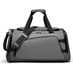 Travel bag men's large capacity dry and wet separation crossbody handbag business backpack sports fitness bag office waterproof bag – Image 3