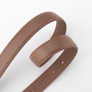 New women's leather star embellished belt alloy buckle high-end versatile dress niche cowhide belt – Image 4