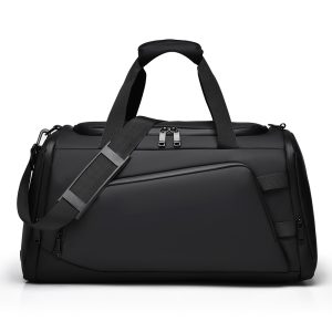 Travel bag men's large capacity dry and wet separation crossbody handbag business backpack sports fitness bag office waterproof bag – Image 4