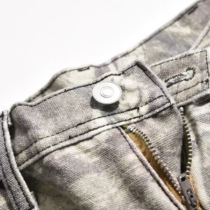 European and American high street fashion brands, Parisian wind branches, camouflage pants, jeans, cargo pants – Image 3