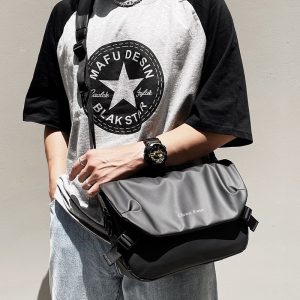 New cross-body bag cross-border men's shoulder bag fashion messenger bag student casual shoulder bag oxford cloth men's bag – Image 3