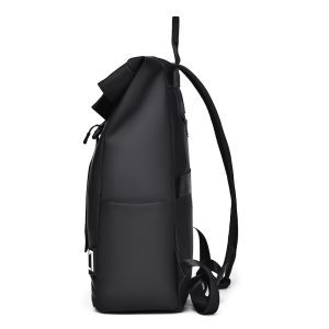 New men's backpack trendy luxury casual backpack flap magnetic buckle travel backpack men's backpack – Image 3