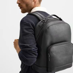 New Men's Bag Business Trip Travel Backpack College Student Commuting Simple School Bag Large Capacity Backpack Men – Image 5