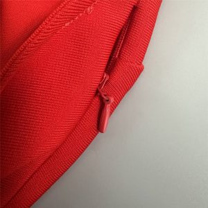 Cross border European and American sexy women's big bow backless bandage skirt party party dress sexy dress – Image 8
