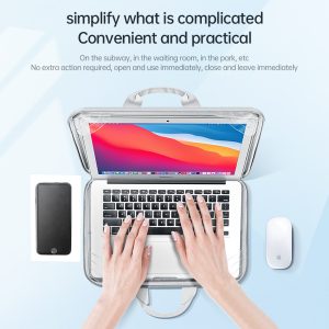 Laptop bag macbook computer bag 13.3 inch portable apple computer protective case – Image 4