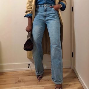 YLN0886 cross-border independent station Amazonn new versatile slimming fashionable women's jeans – Image 3