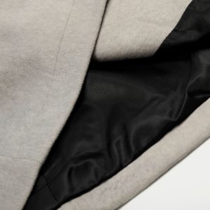 American retro niche deconstruction high-end straight shoulder jacket windproof design men's short and wide fit jacket – Image 7
