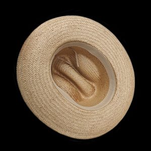 Cross-border hot-selling webbing decorated straw hat western denim wind straw hat spring and summer sunshade fashion straw hat – Image 5