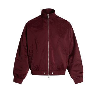 New American Retro Trendy Brand Motorcycle Style Flight Jacket Boxy Baseball Jacket – Image 3