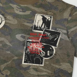 Jiaqlo men's 2025 summer new american street retro camouflage tide brand tee cultural shirt short sleeve t-shirt men – Image 4