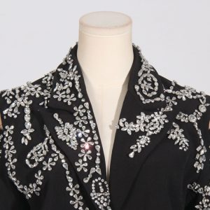 European and American fashion formal suit small suit 2025 summer new heavy industry beads high-end blazer women – Image 6