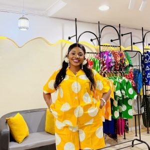 European and American clothing printed short sleeves lapel cardigan shirt casual shorts women's African style fashion plus size two-piece set – Image 4