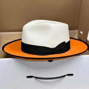 Cross border men's and women's pure wool felt hats, straw hats, patchwork hats, sun beach hats, fashion jazz hats – Image 6